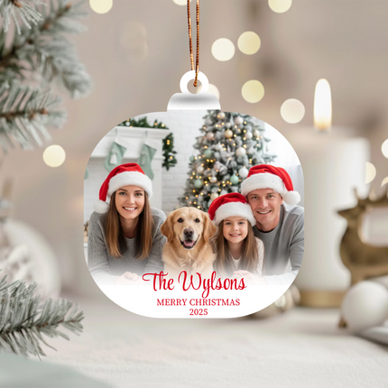 The Perfect Family Christmas Ornament